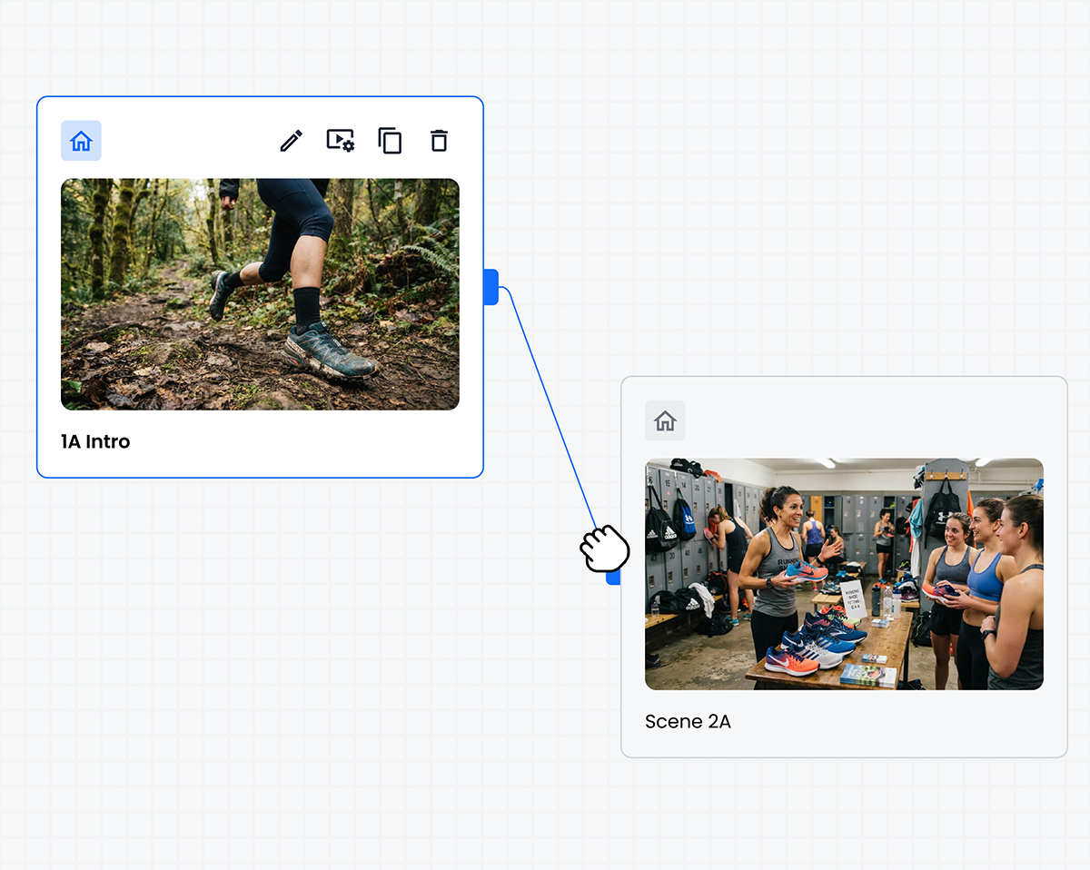 Node based editing